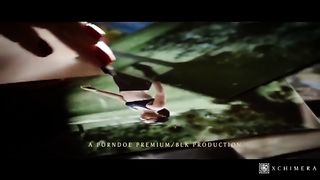 Парень заковал спортивную девушку и после куни отимел её в бритую письку